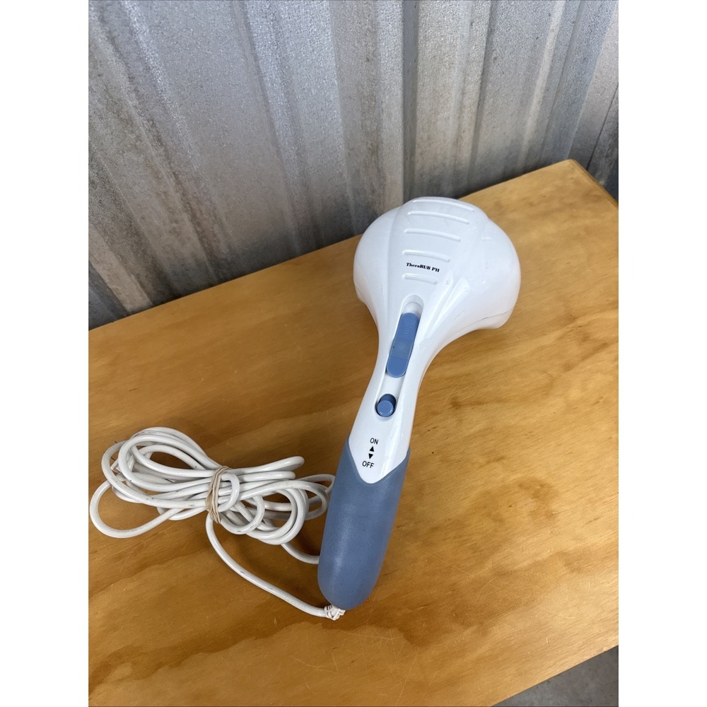 Double Head Massager, Easy Grip Handle, Variable Speeds of Pulsation Tested